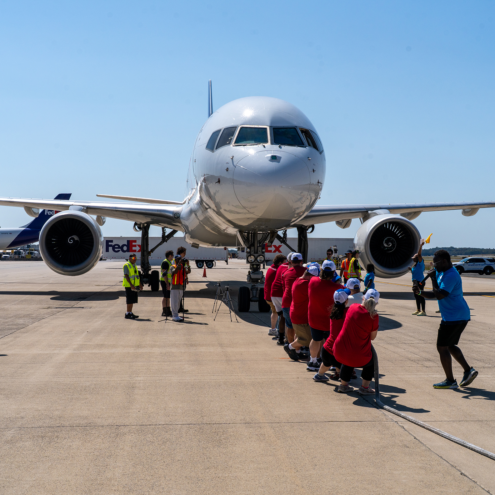 Dulles Plane Pull 2025