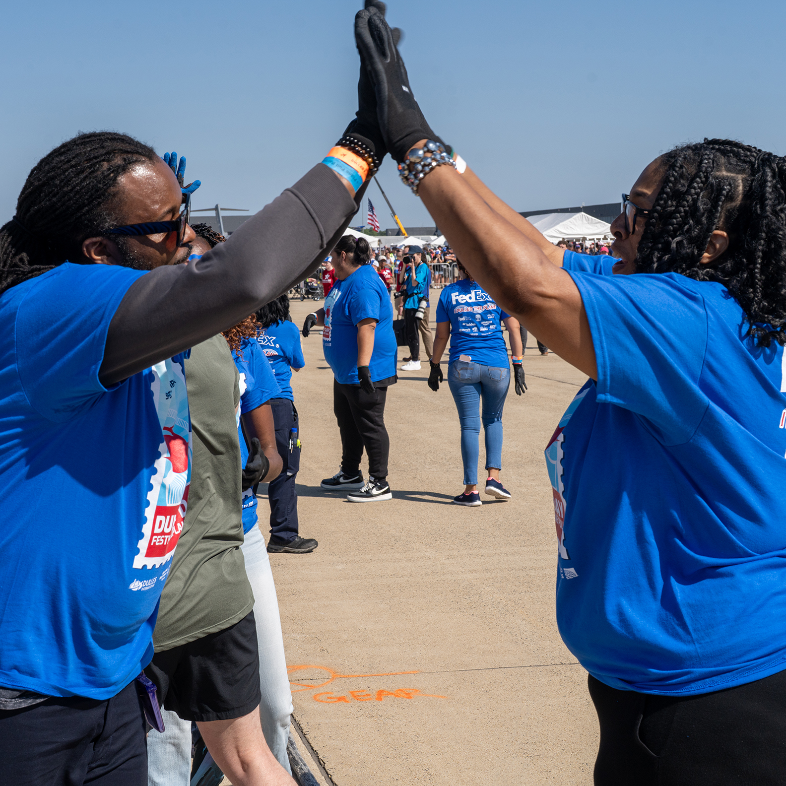Dulles Plane Pull 2025