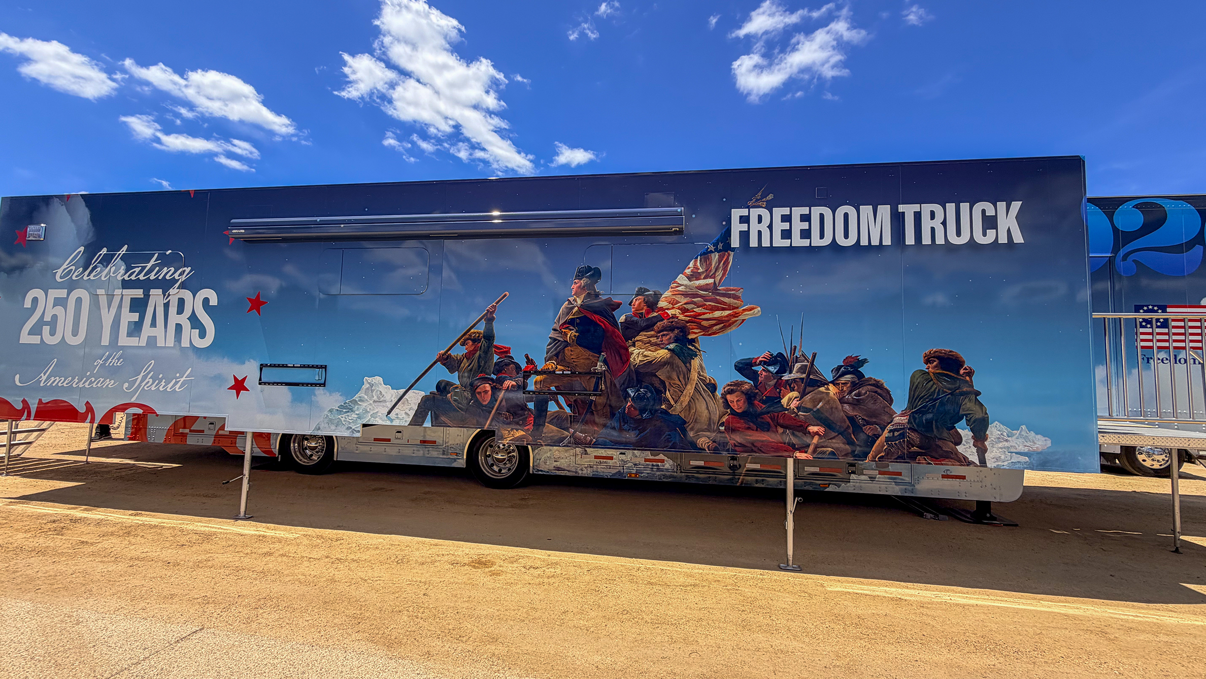 America 250 Freedom Trucks in Washington DC