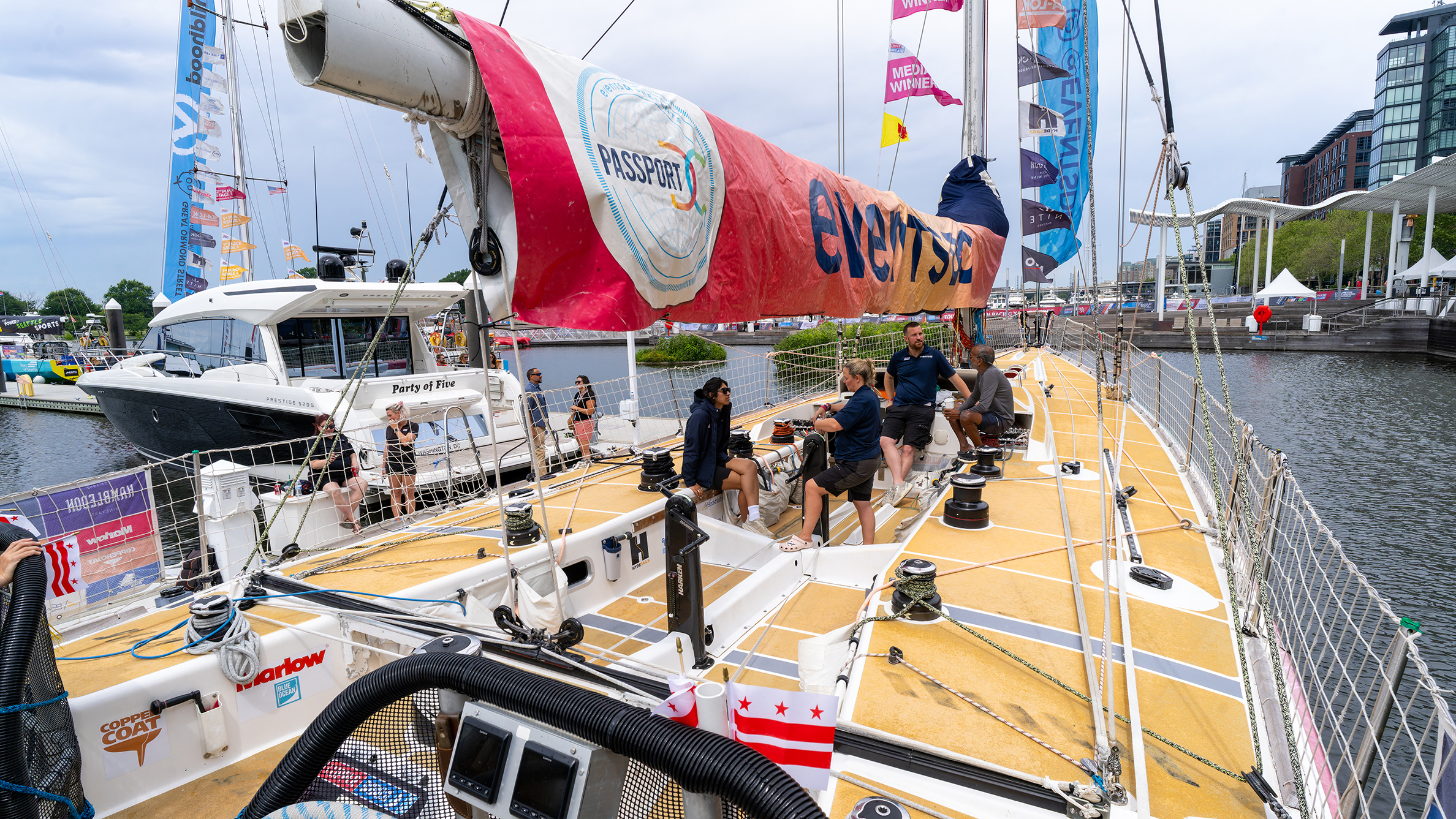 Deck image of Events DC yacht