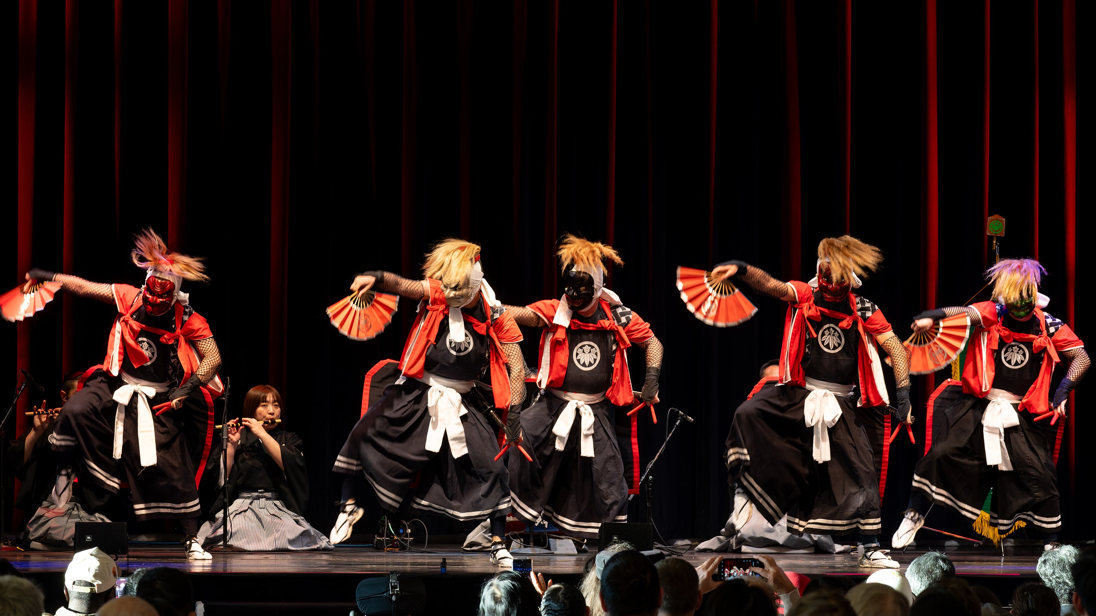 Futago Oni Kenbai performance at the Kennedy Center