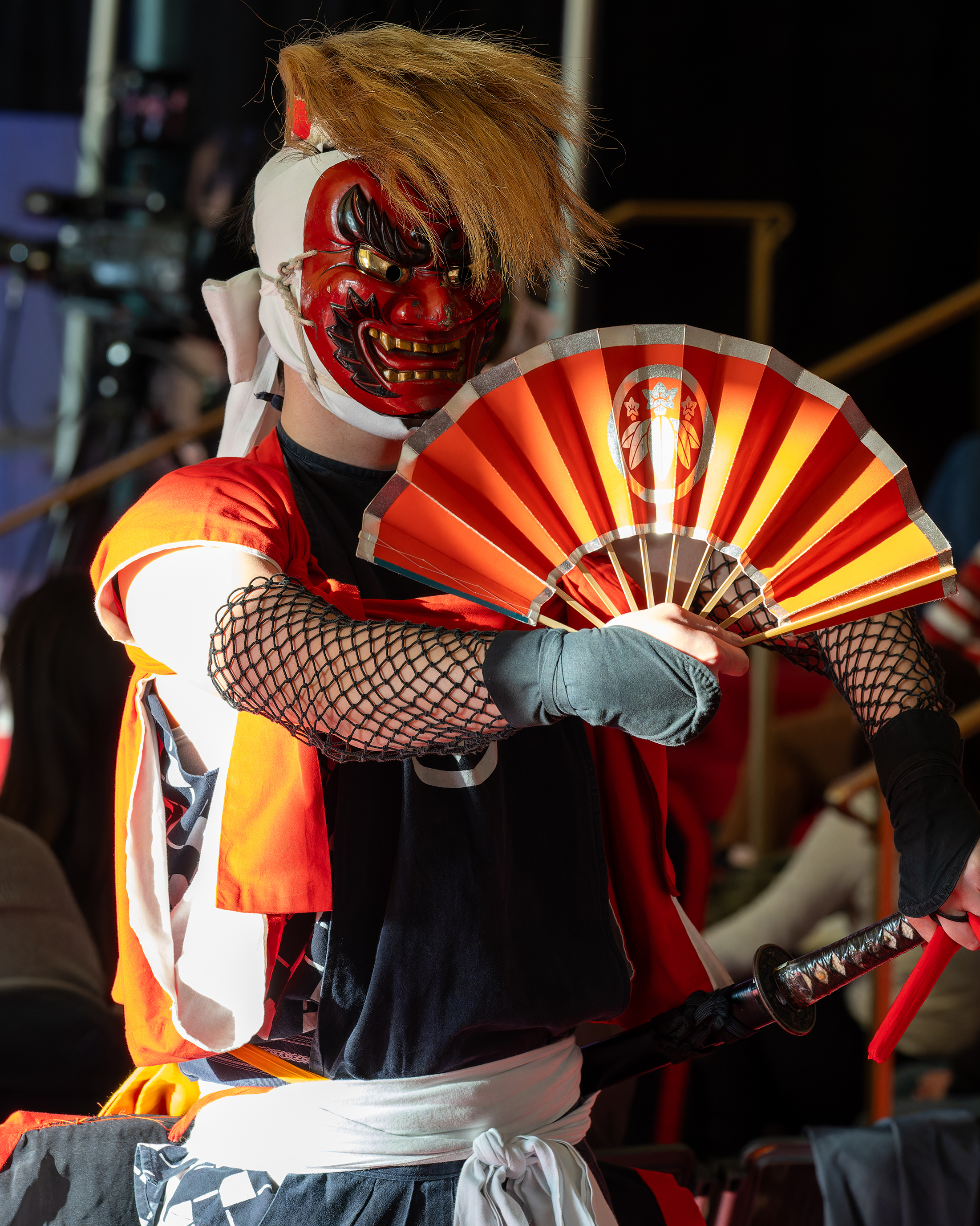 Futago Oni Kenbai performance at the Kennedy Center