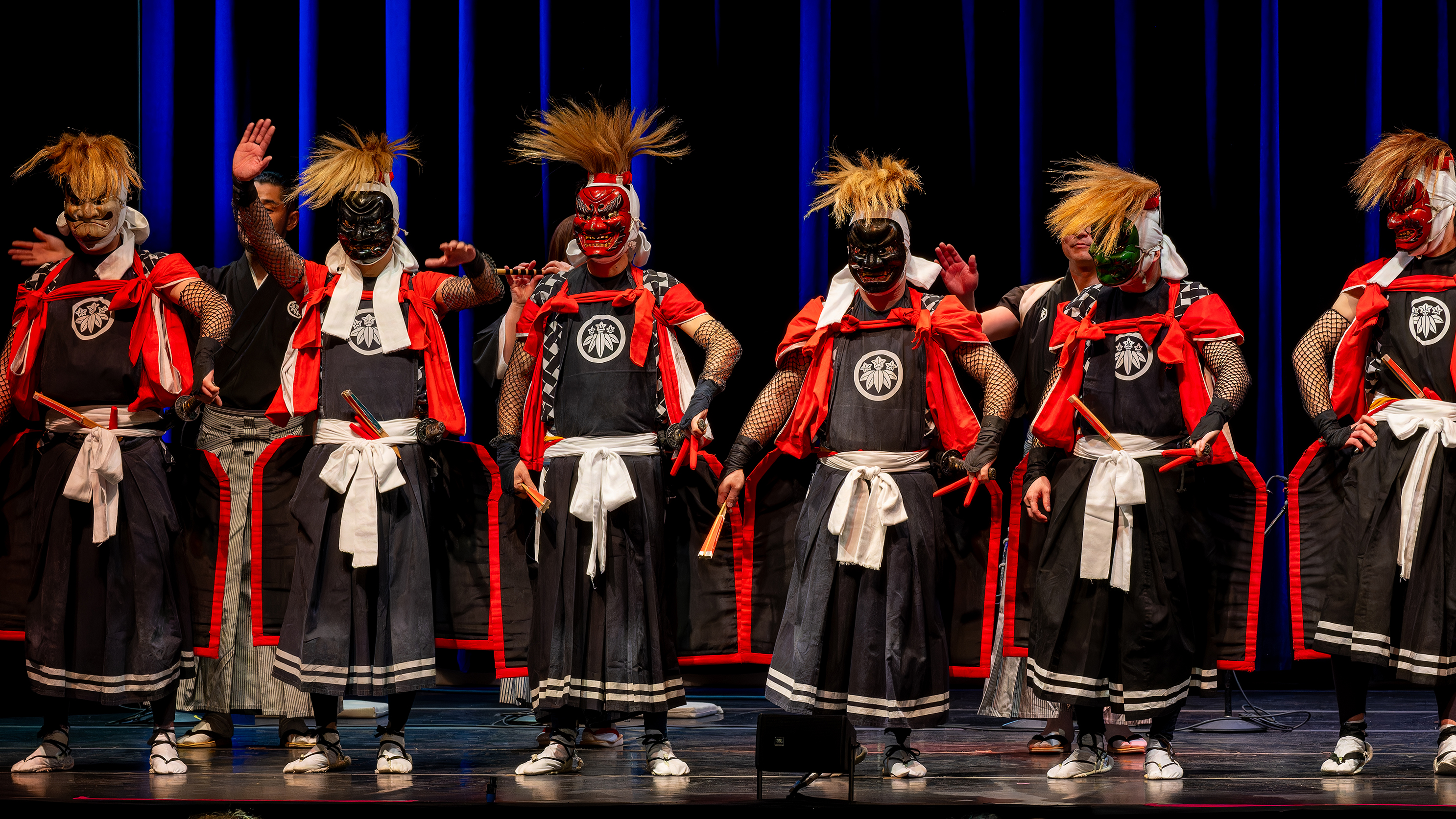 Futago Oni Kenbai performance at the Kennedy Center