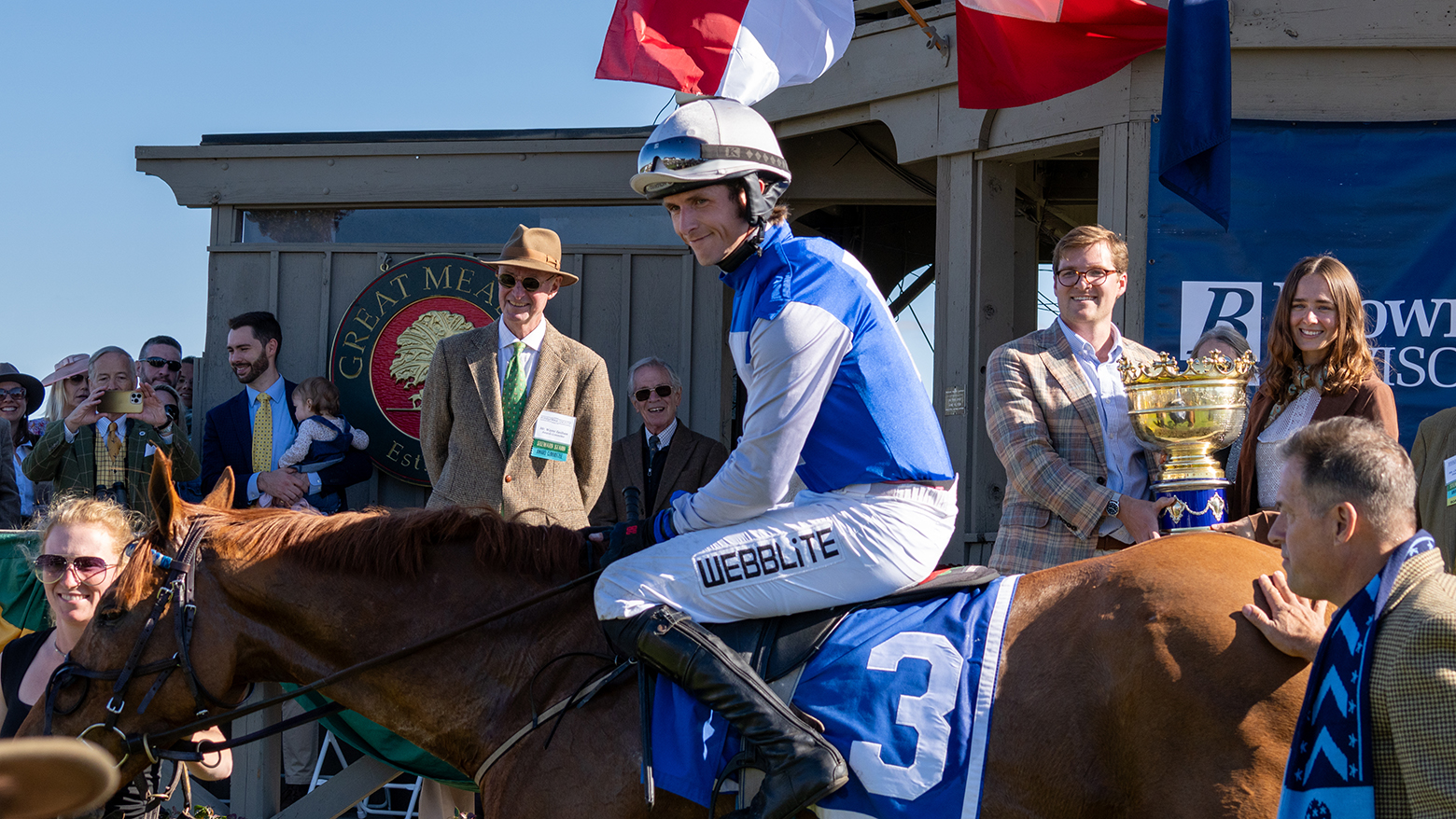 Jockey Harrison Beswick and Noah And The Ark at International Gold Cup 2026
