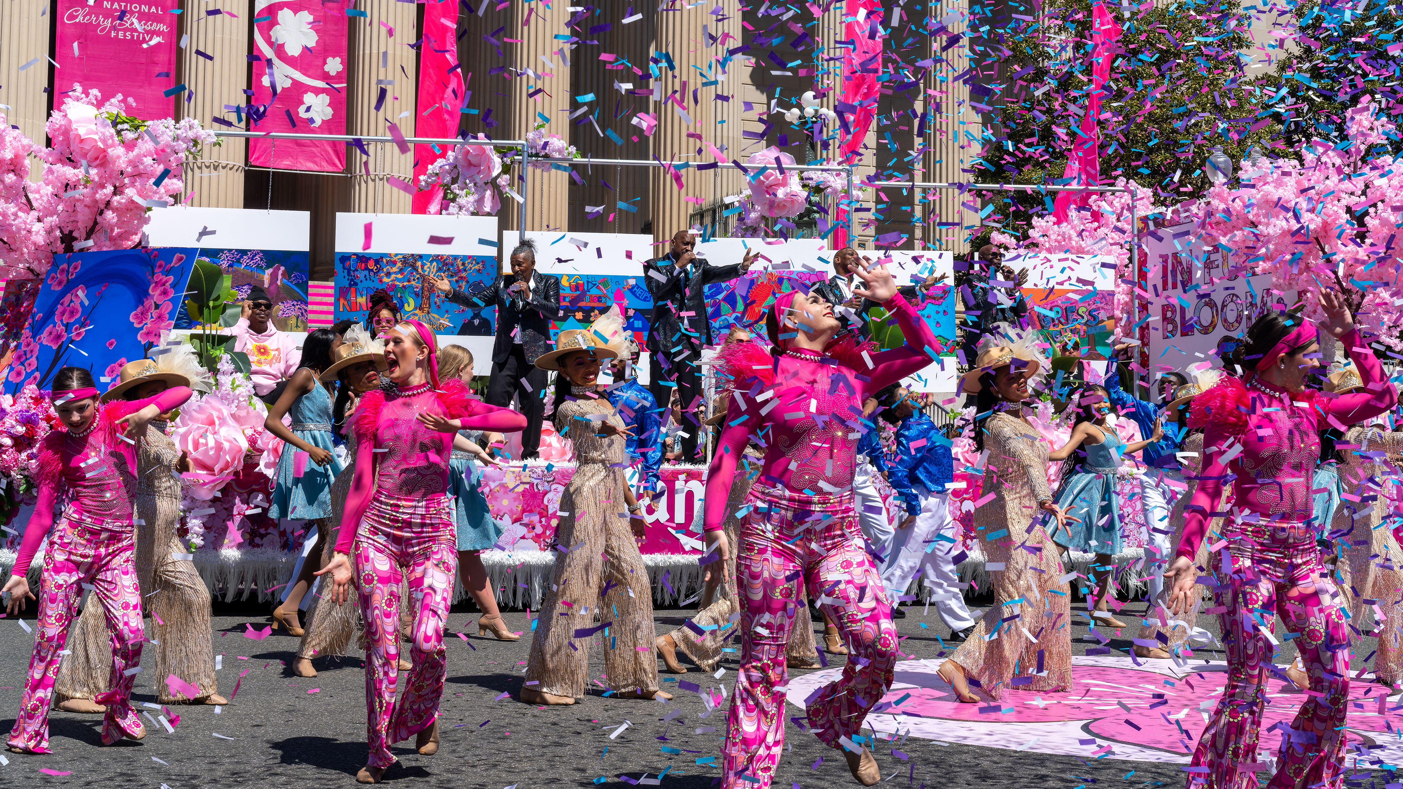The Spinners on display