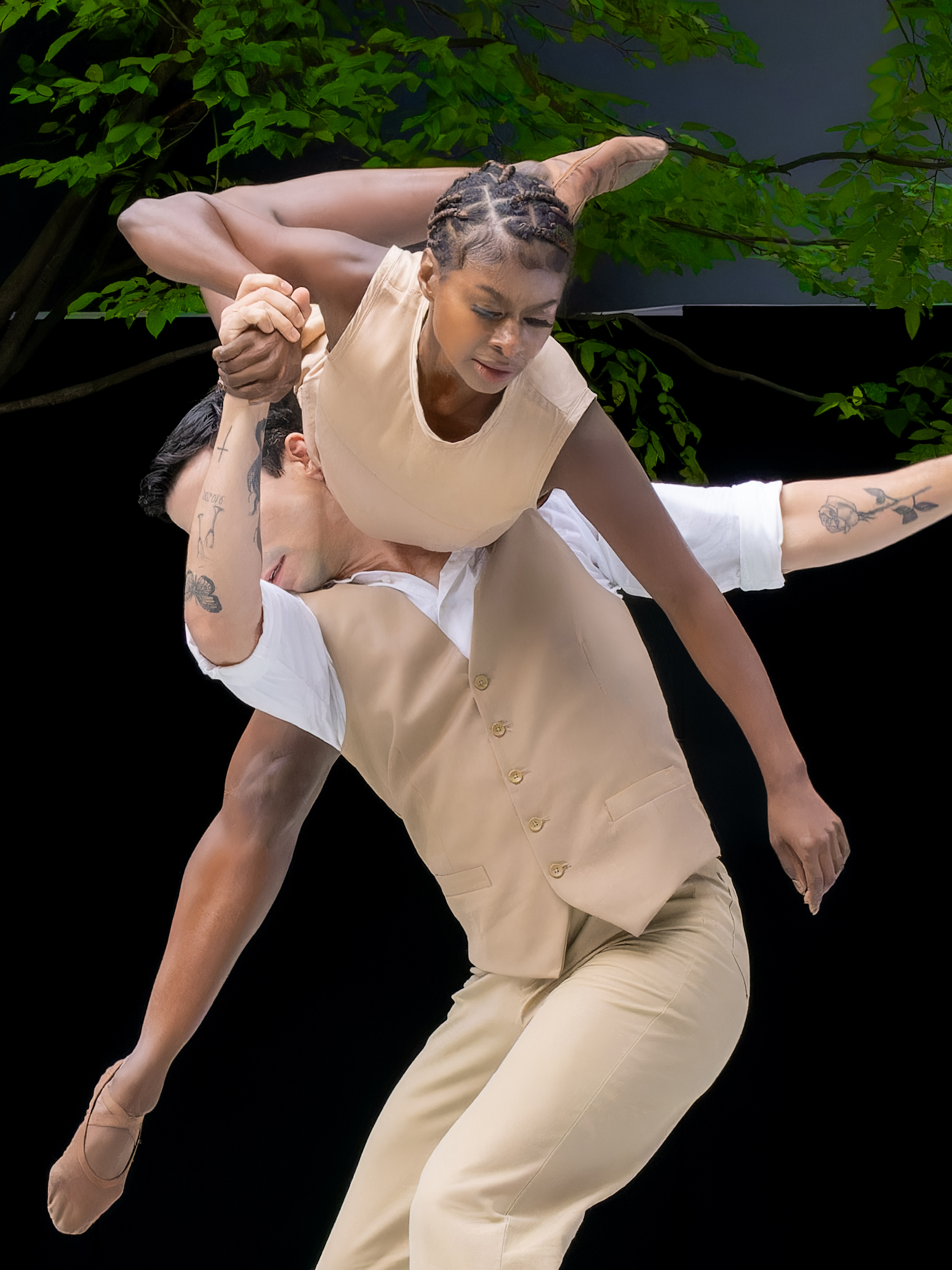 Ashley Murphy-Wilson and Oscar Sanchez