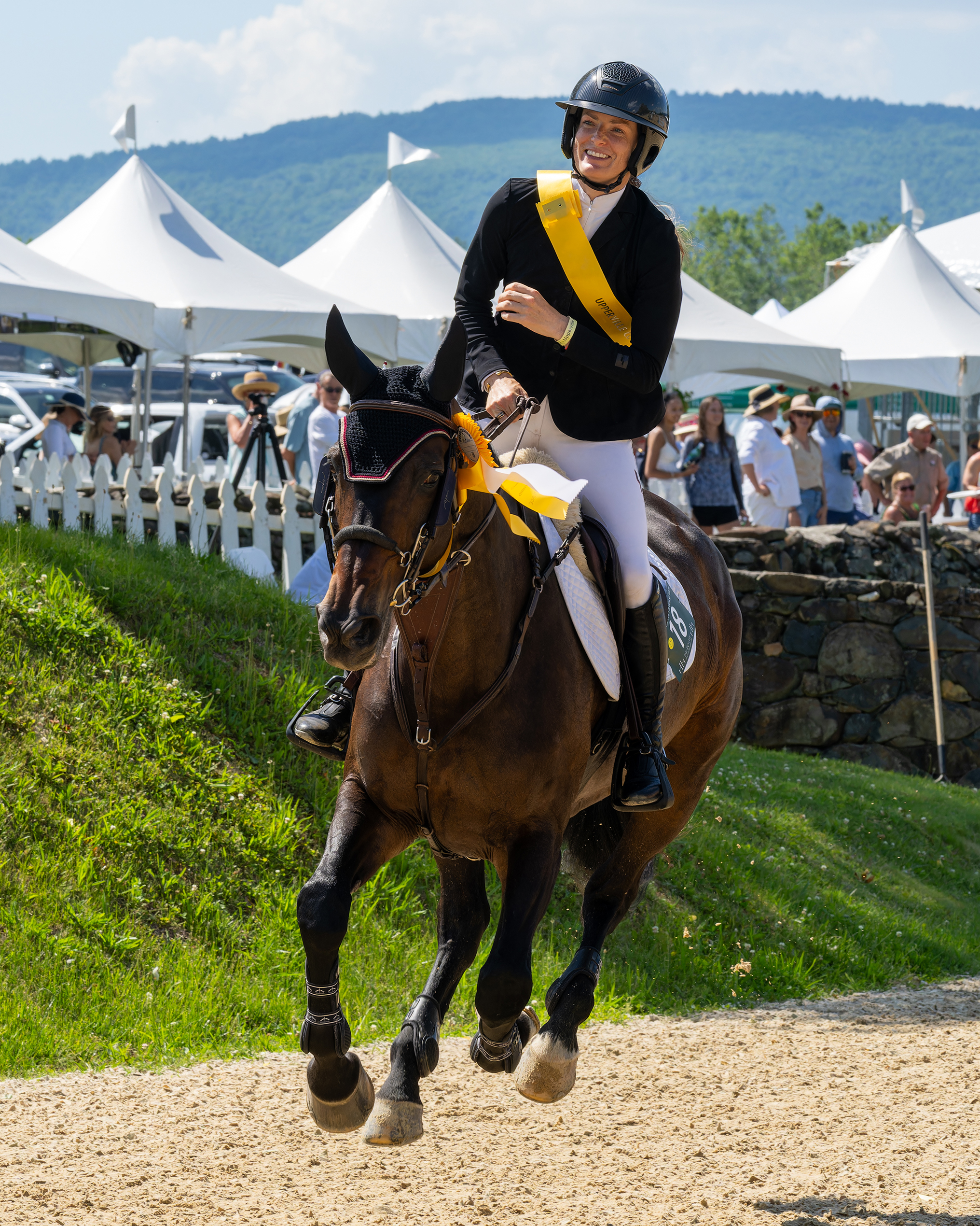 Third-place winner at the 2026 Upperville Jumper Classic
