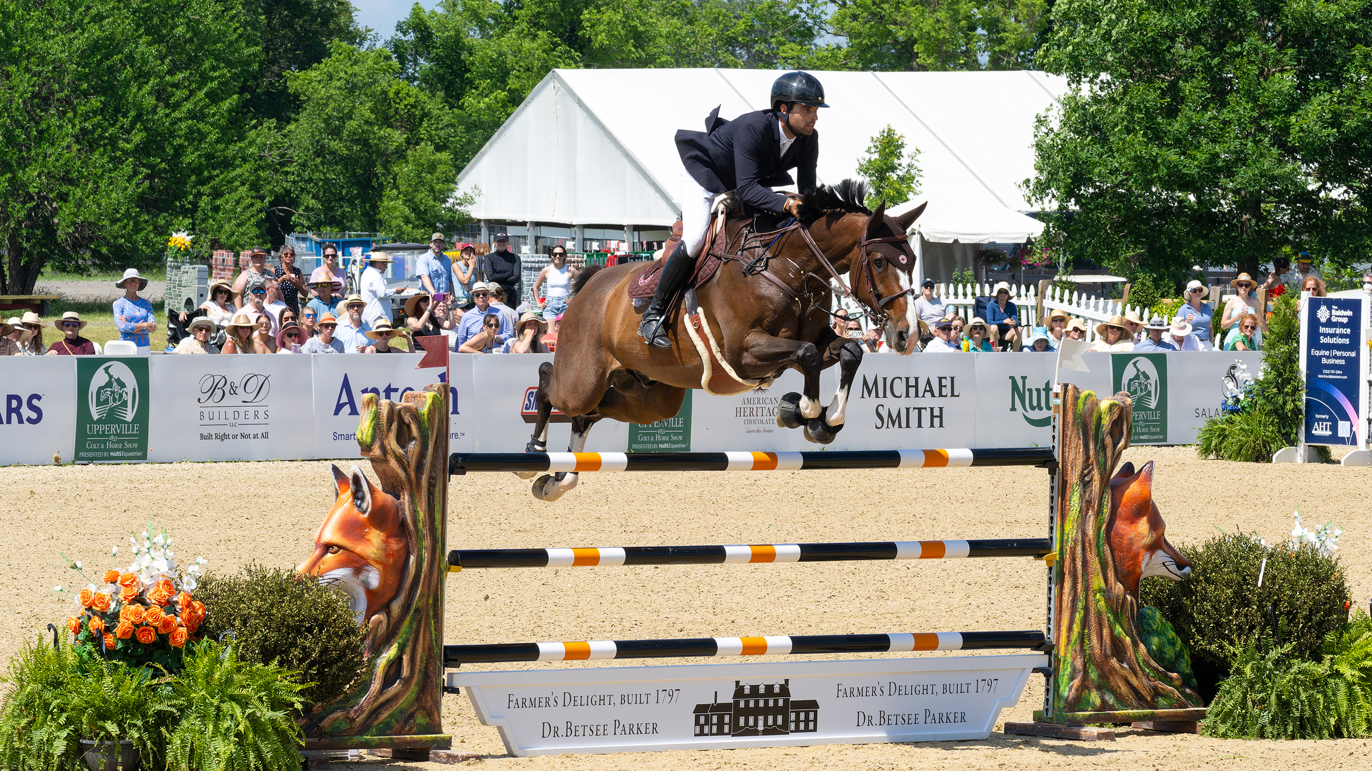 Daniel Bluman, Winner of the $200,000 Jumper Classic at the 2026 Upperville Colt & Horse Show